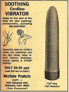 personal vibrator massager vintage 60s 0 Use it everywhere – like they did in the 50’s