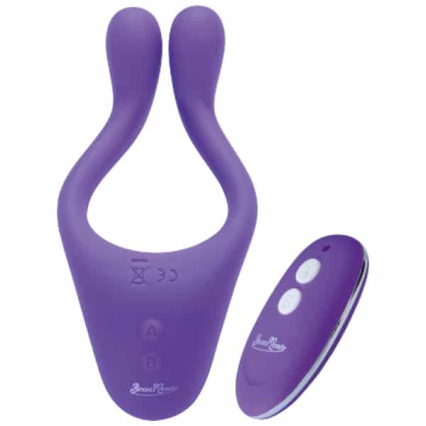 BeauMents Doppio 2.0 Couples vibrator product image with Remote Control