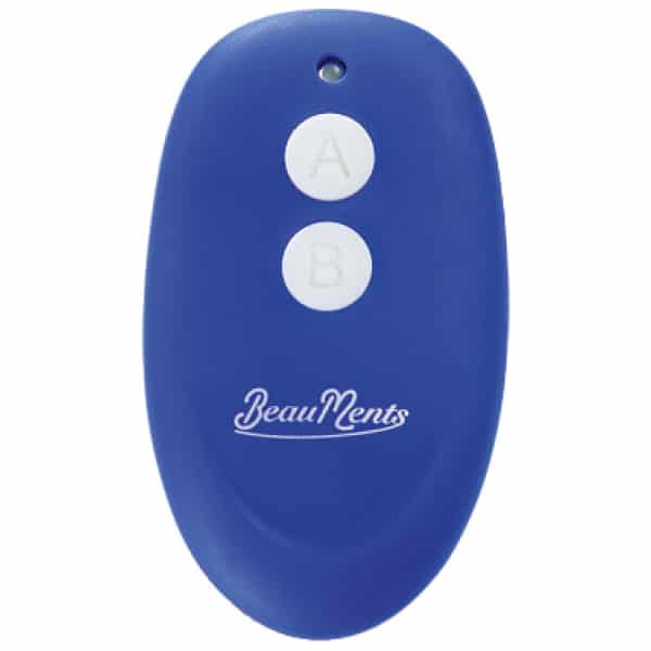 product image Blue remote control for BeauMents' Doppio 2.0