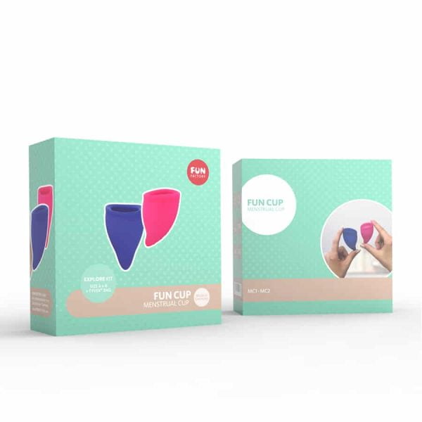Menstrual Cup - 2 Sizes Kit