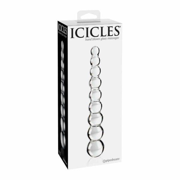 Icicles No. 2 - Clear Glass Massager
