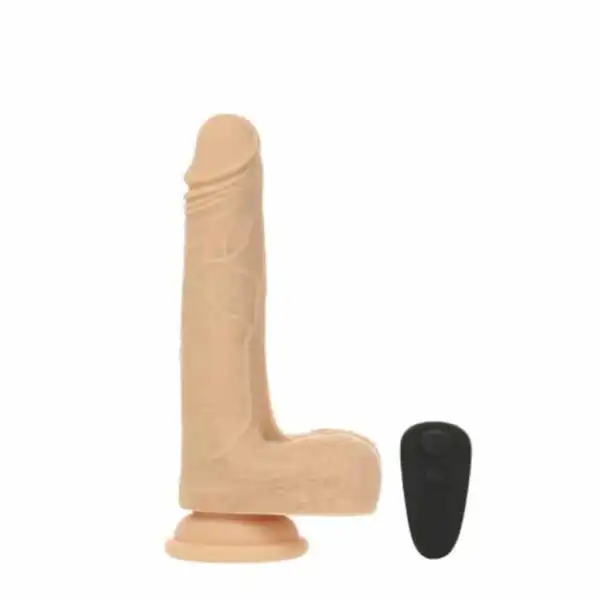 Eternal Double VibratorNaked Addiction The Freak 7.5 Rotating Thrusting Vibrating Dong 6 1
