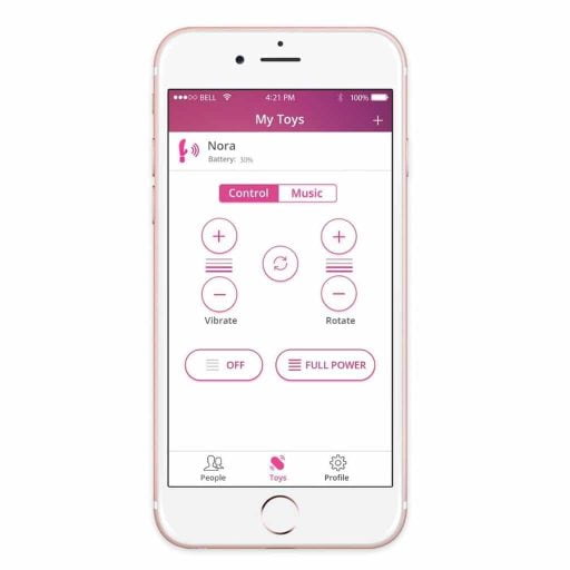 Nora Bluetooth Rabbit Vibrator 3 1