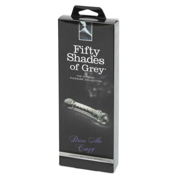 Fifty Shades Drive Me Crazy Glass Wand