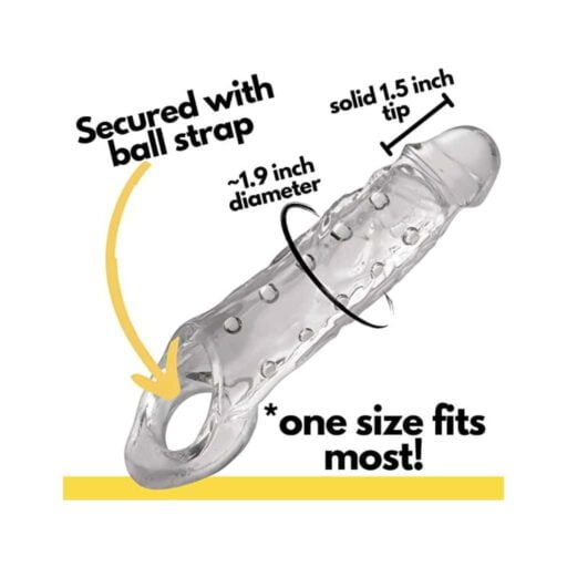 Clearly Ample - Penis Enhancer Sheath