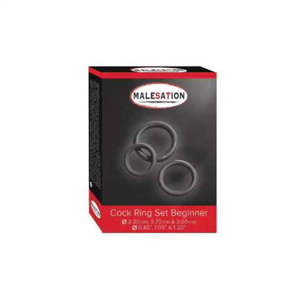 Malesation Cock Ring Set Beginner