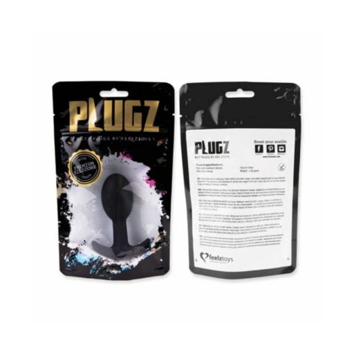 FeelzToys - Plugz Butt Plug Black Nr. 3