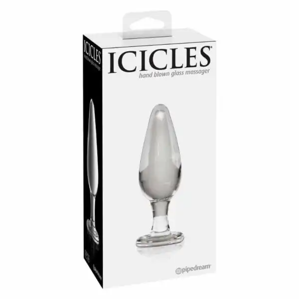 Icicles No. 26 - Glass Anal Plug