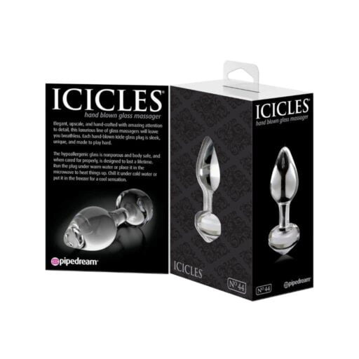 Icicles No. 44 - Glass Anal Plug