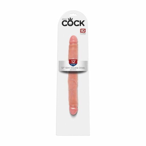 King Cock 12 Inch Slim Double Dildo