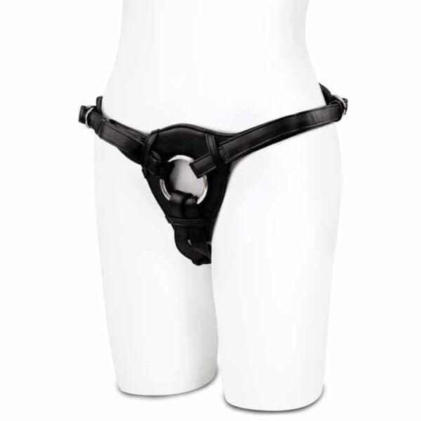 Lux Fetish Patent Leather Strap-On Harness