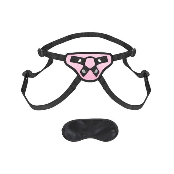 Lux Fetish Pretty In Pink Strap-On Harness