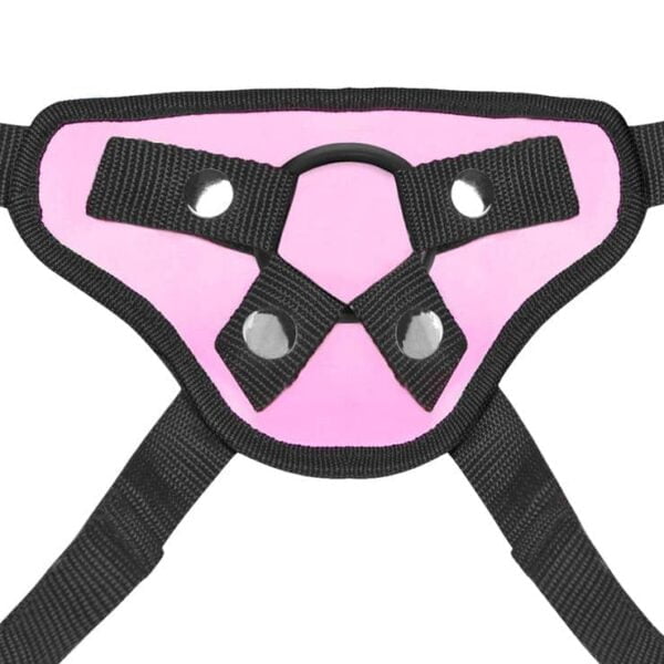 Lux Fetish Pretty In Pink Strap-On Harness