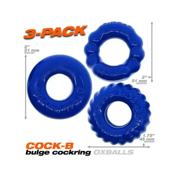 Oxballs Bonemaker - 3 Cock Rings
