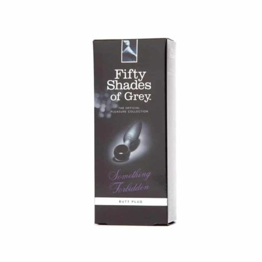 Fifty Shades Something Forbidden Silicone - Butt Plug