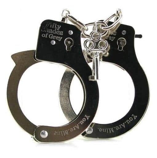 Fifty Shades You Are Mine - Metal Handcuffs