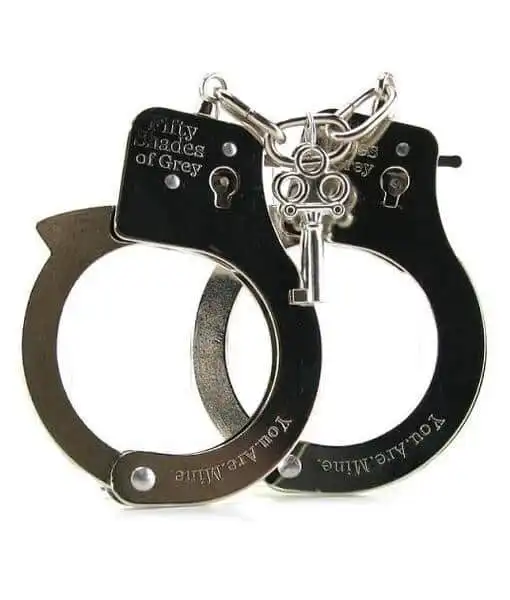 Fifty Shades You Are Mine - Metal Handcuffs