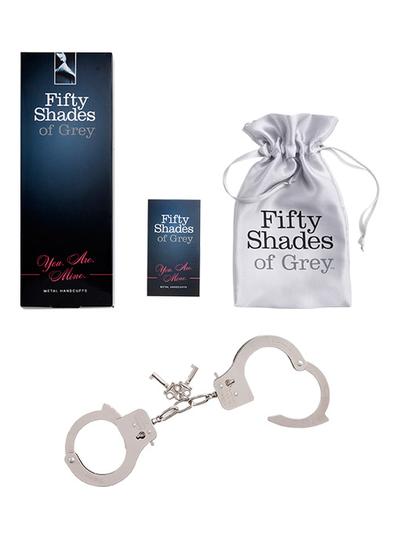 Fifty Shades You Are Mine - Metal Handcuffs