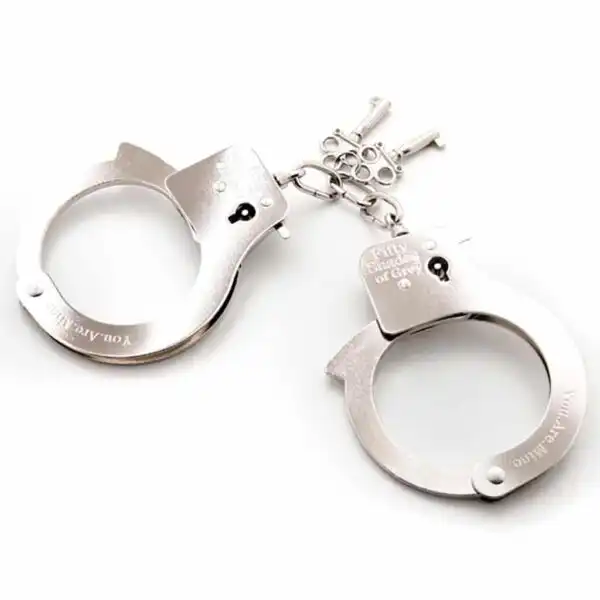 Fifty Shades You Are Mine - Metal Handcuffs