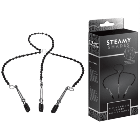 y style deluxe beaded nipple clamps 1