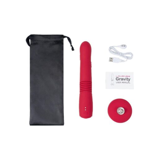 Lovense Gravity Thrusting Vibrating Dildo 1