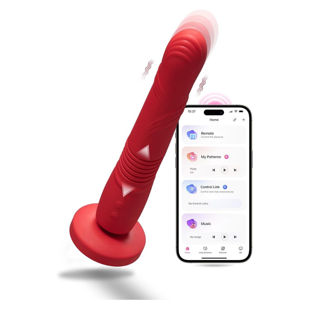 Lovense Gravity Thrusting Vibrating Dildo 8