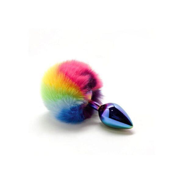 Wooomy-Filippi-Fluffy-Rainbow-Metal-Plug