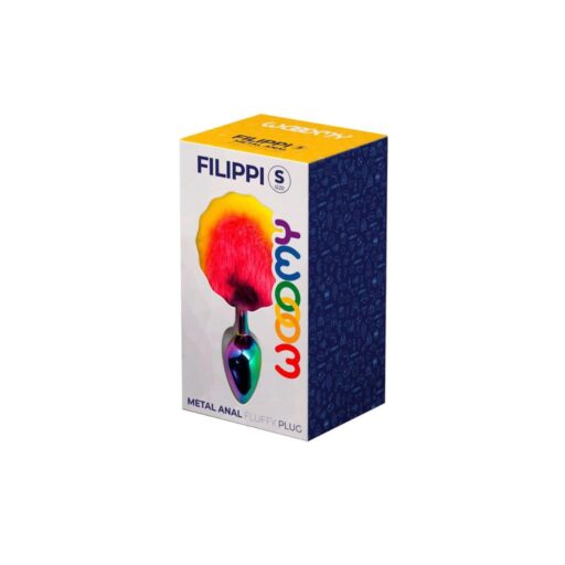 Wooomy-Filippi-Fluffy-Rainbow-Metal-Plug