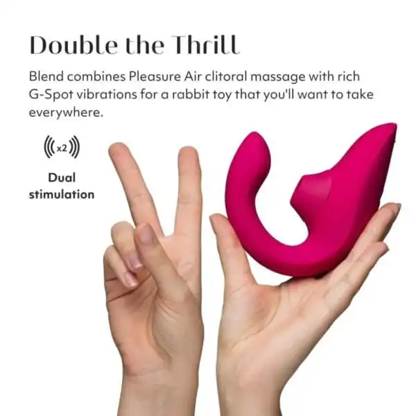 Womanizer Blend Pleasure Air Rabbit Vibrator