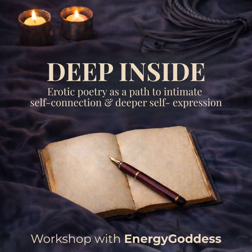 Deep Inside Erotic Poetry Workshop Writing