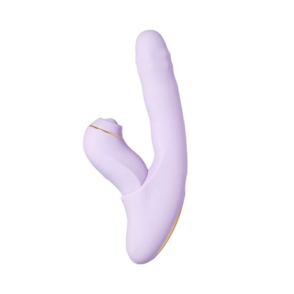 Svakom Duoglow Thrusting Beaded Vibrator with Pulsating Stimulator