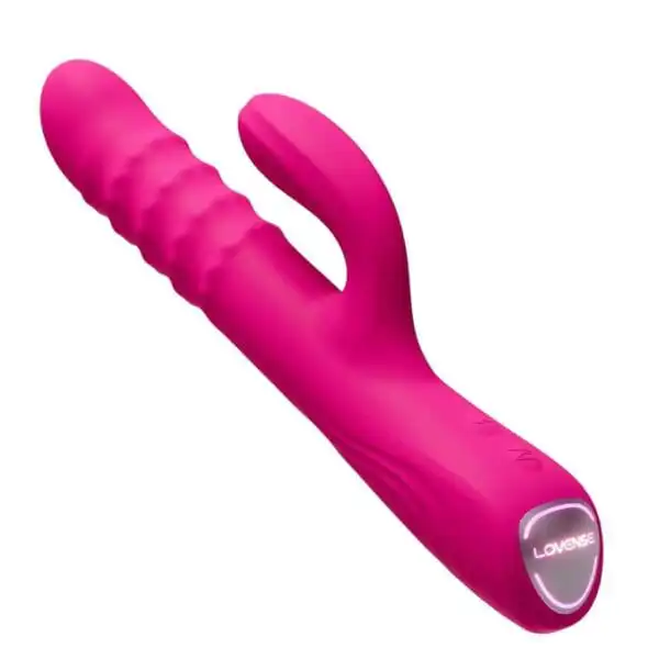 Lovense Velvo Rolling Bead Rabbit Vibrator 4