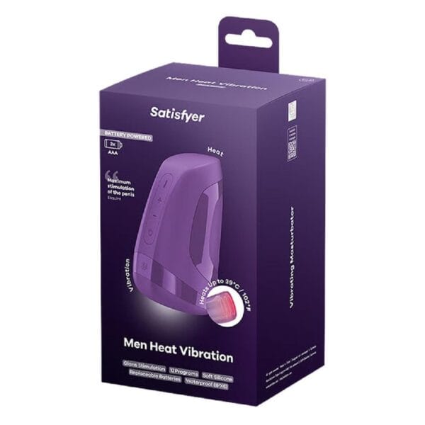 Satisfyer Men Heat Vibration Male Masturbator 3